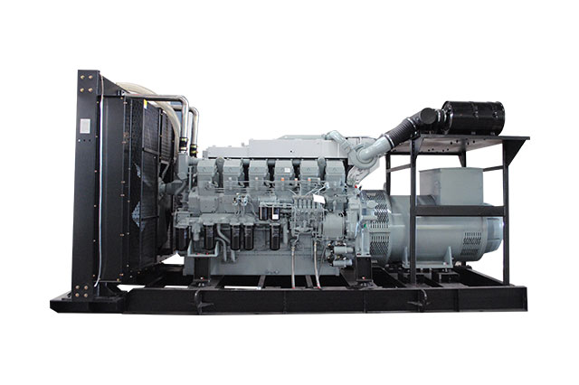 1200KVA-1500KVA Mitsubishi Electric Start Générateurs diesel pour mines