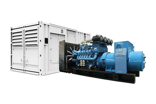 Type ouvert de générateur diesel 300KVA-750KVA Prime Rating MTU
